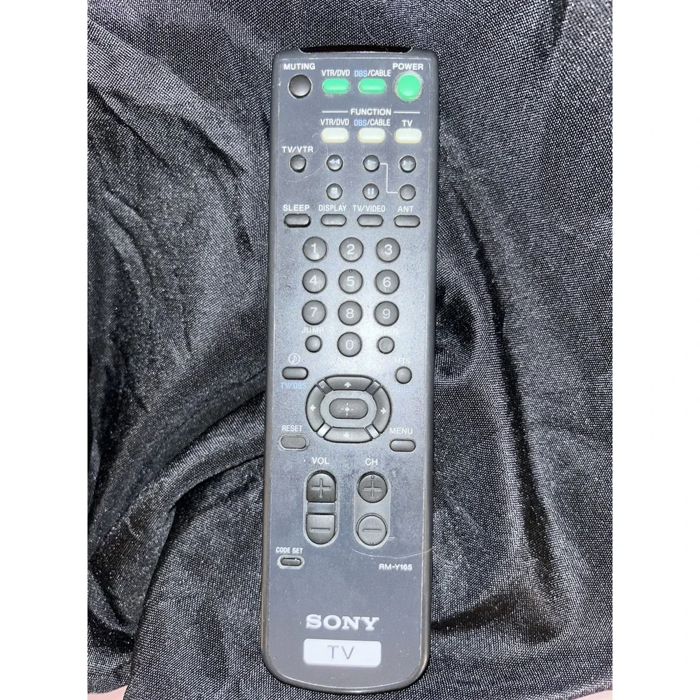 Sony RM-Y165 TV VCR DVD Remote Control TESTED RM-Y167 RM-Y168 RM-Y169 KV-27V42rm
